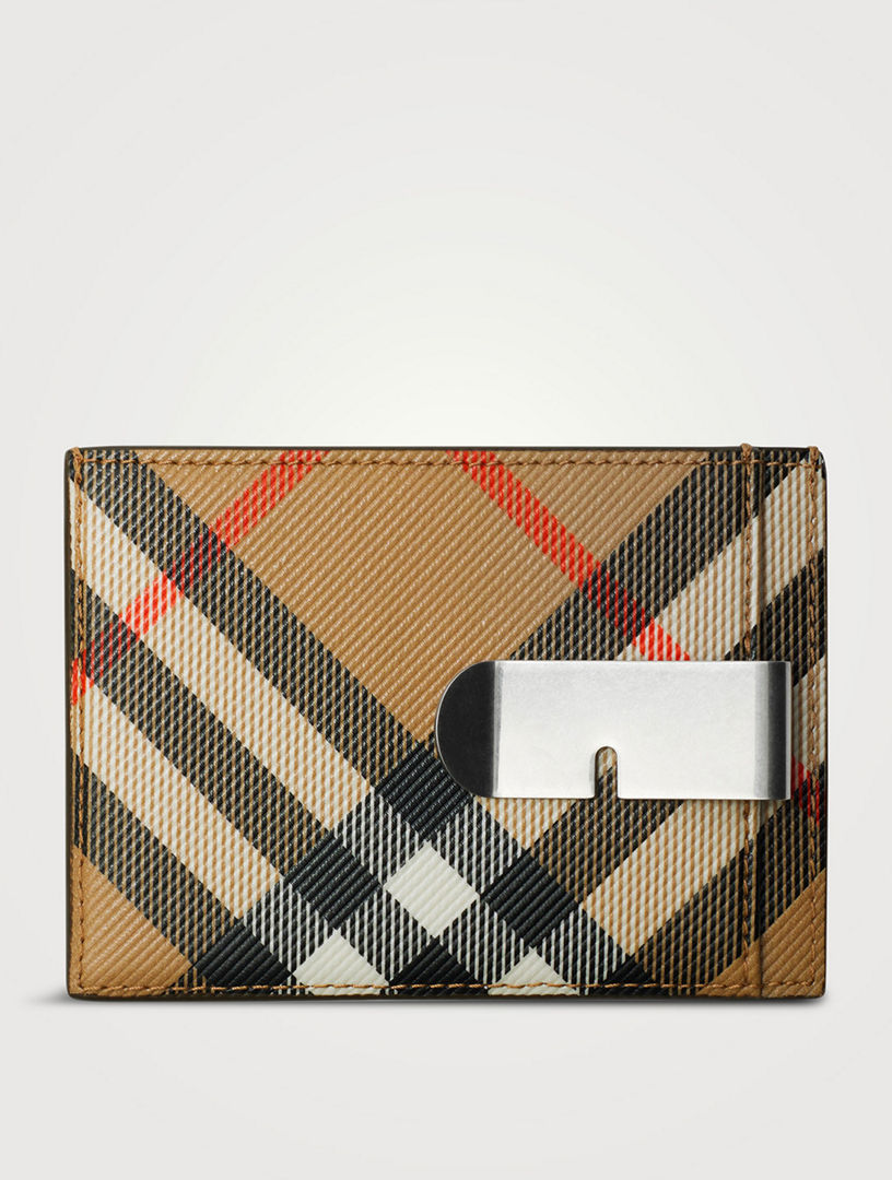 Check Clip Card Case