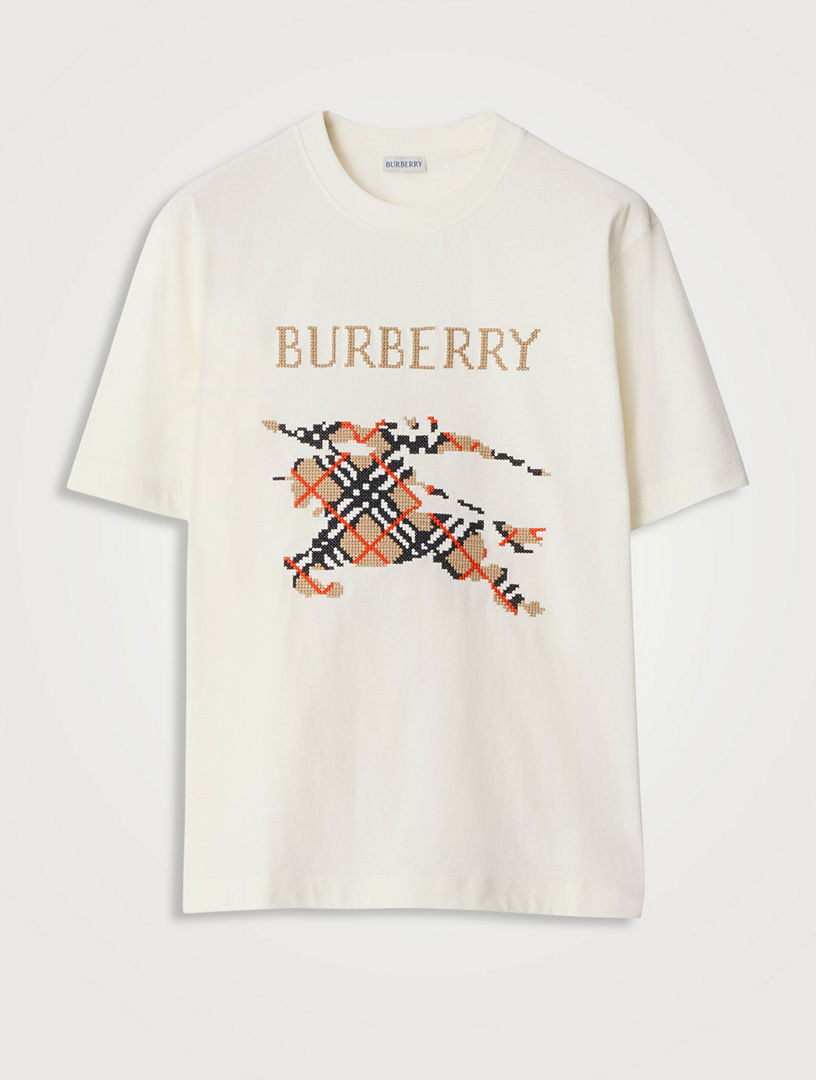 Cross Stitch Ekd​ Cotton T-shirt