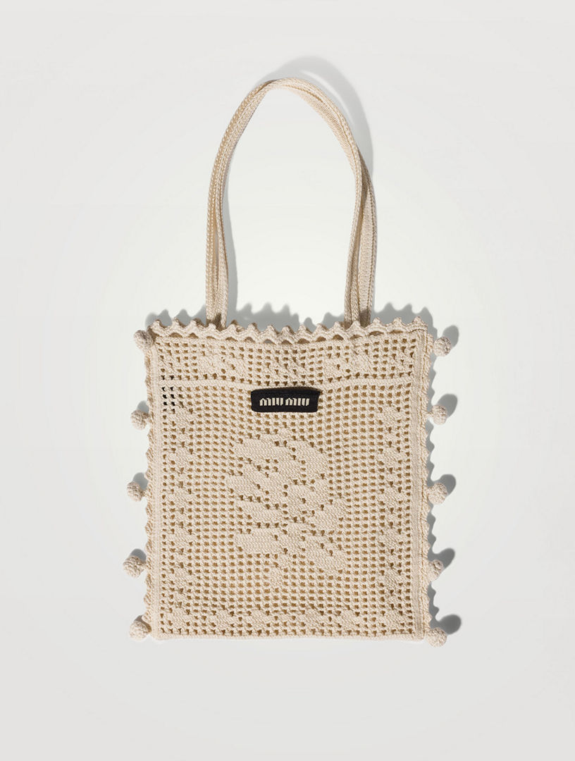 Cotton Crochet Handbag