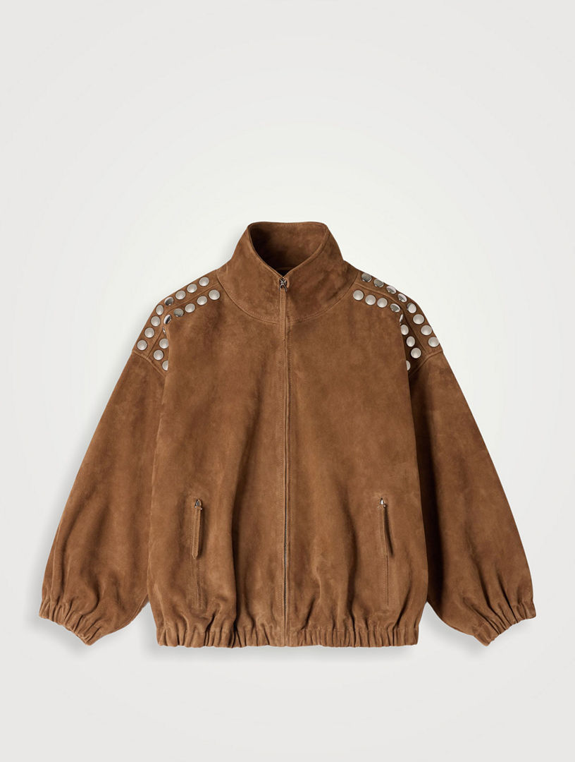 Studded Suede Jacket