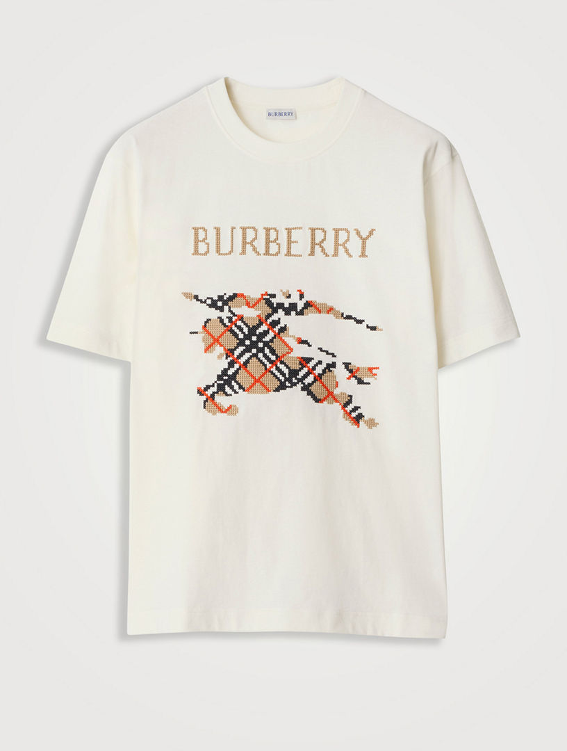 Cross Stitch Ekd​ Cotton T-shirt