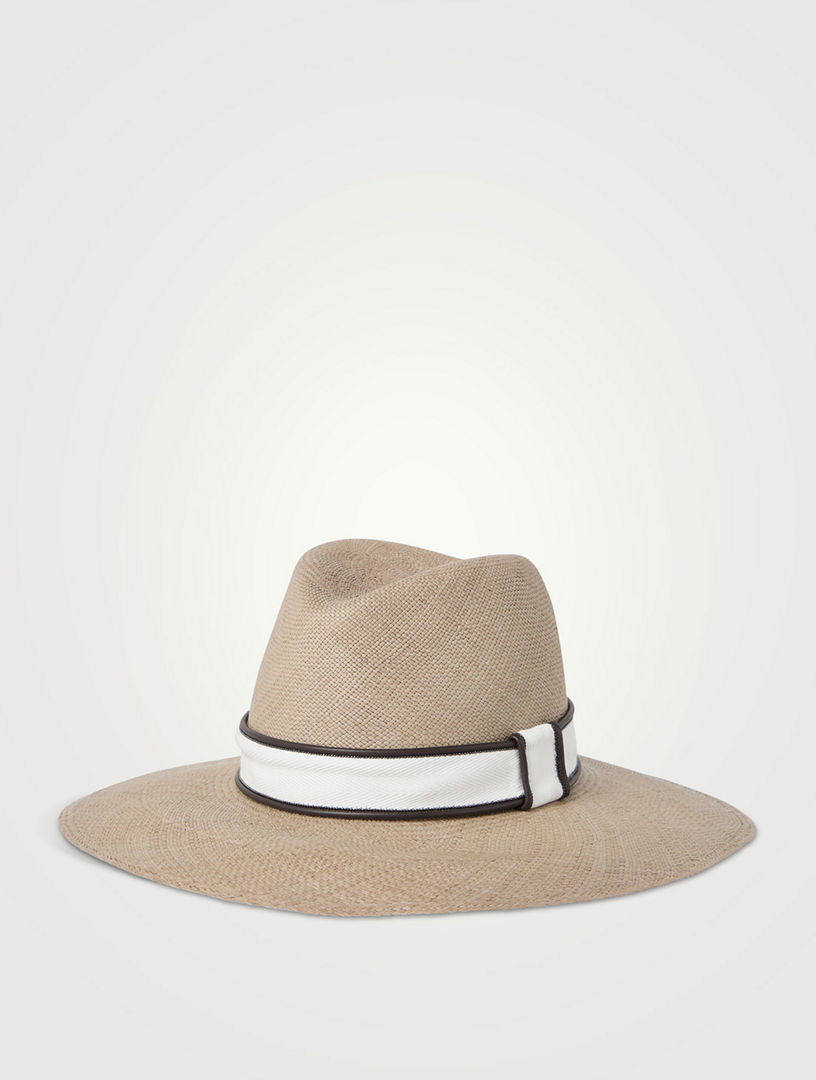 Fedora en paille