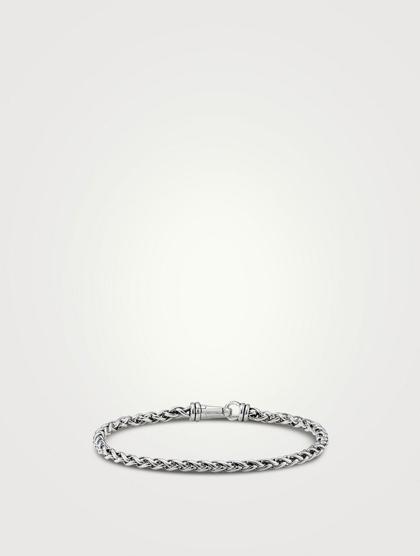 EMANUELE BICOCCHI Black Crystal Crest Bracelet | Holt Renfrew