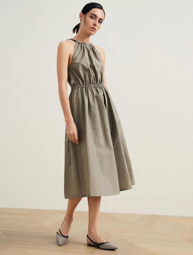 BRUNELLO CUCINELLI Poplin Dress Holt Renfrew