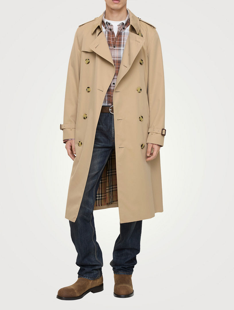 HOLT RENFREW 豚革 トレンチコート 44 Men's Designer Trench Coats & Macs | Holt Renfrew