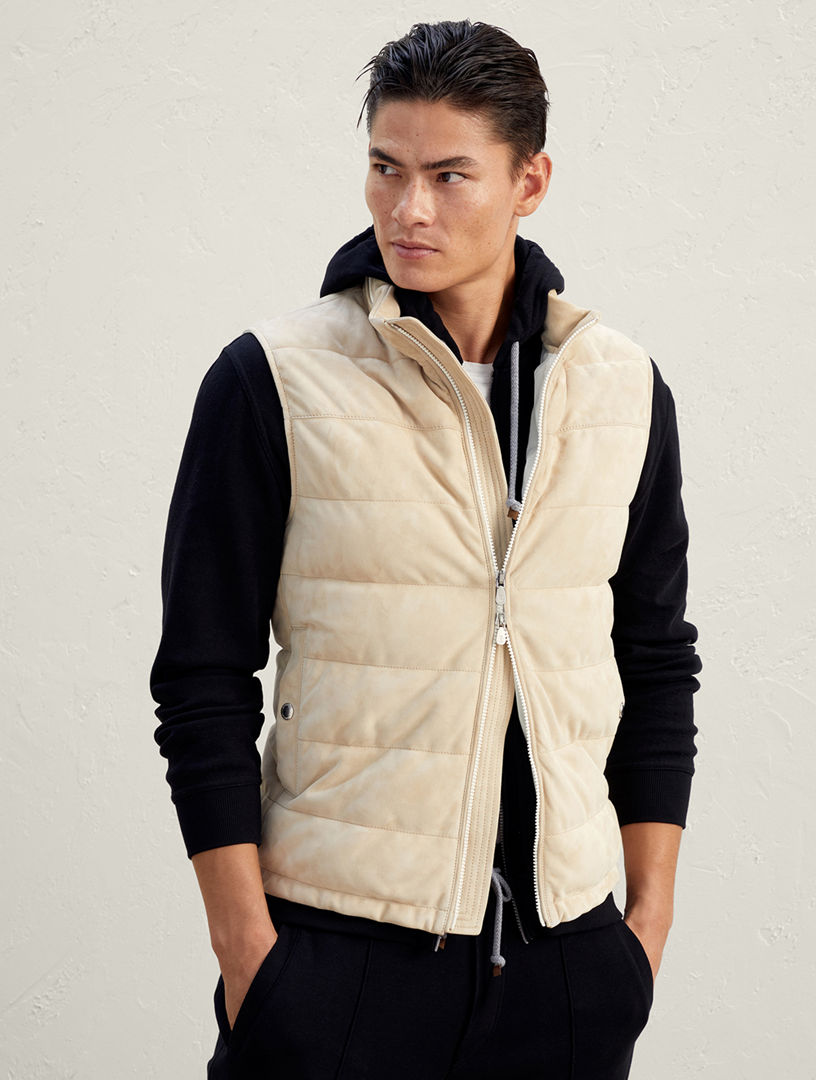 Brunello cucinelli down outlet vest