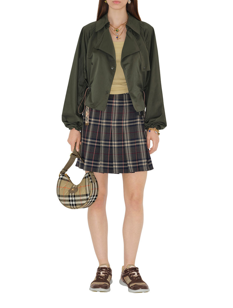 ワンピース BURBERRY Women Mid Skirts 38662438 8084712 B7325 GREEN BURBERRY for Women | Designers | Holt Renfrew