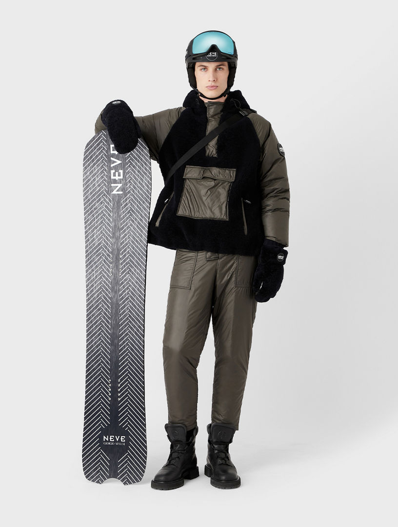 GIORGIO ARMANI Padded Nylon Trousers Holt Renfrew