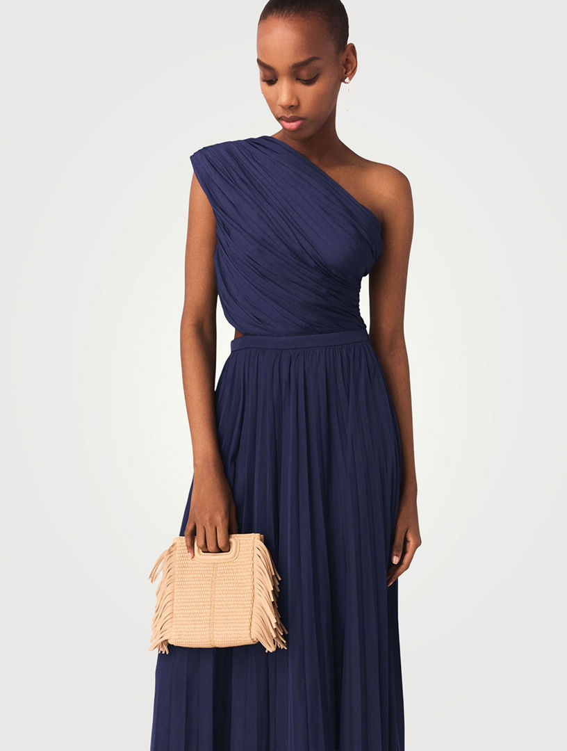 white christmas dresses Adrianna Papell Off-Shoulder Rosette Sleeve Cocktail Dress main image 0