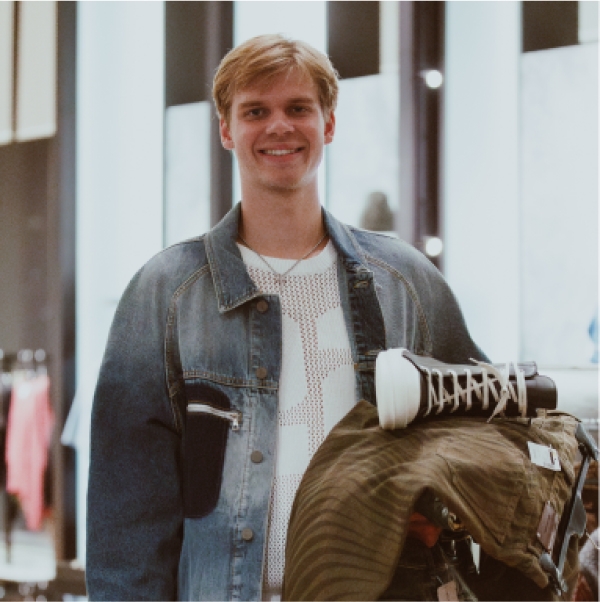 Basketball player Gradey Dick 