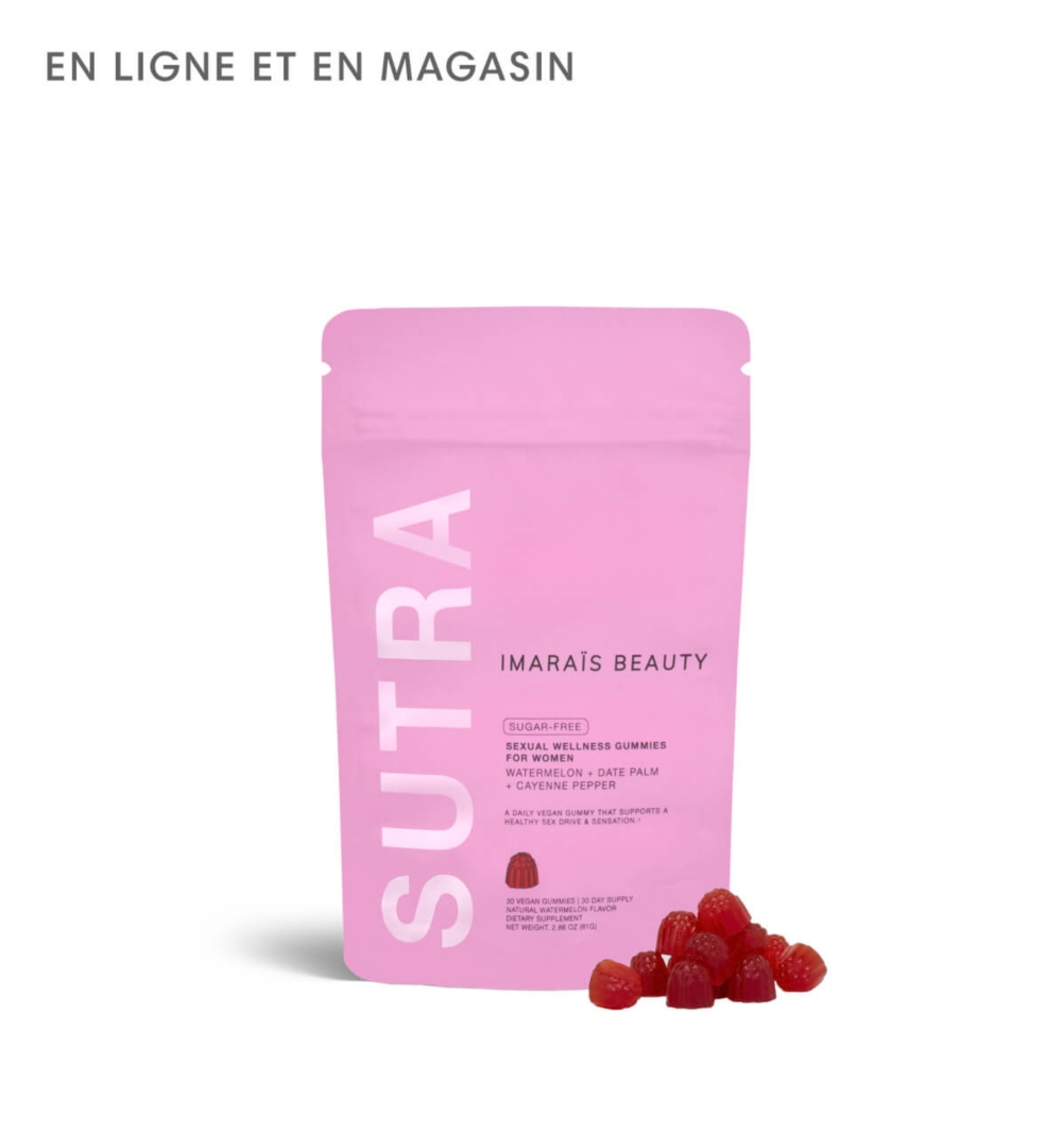 Un paquet rose de bonbons Imaraïs