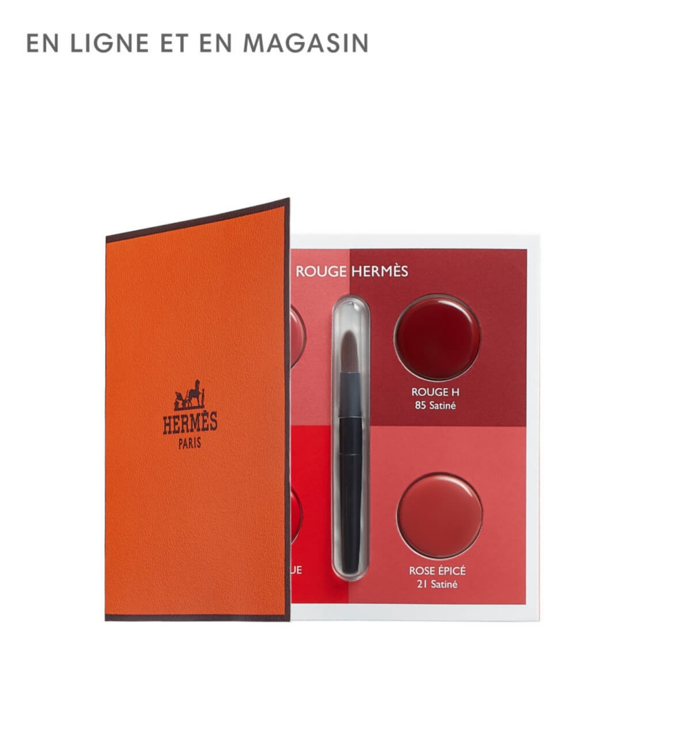 Palette d'échantillons Hermès