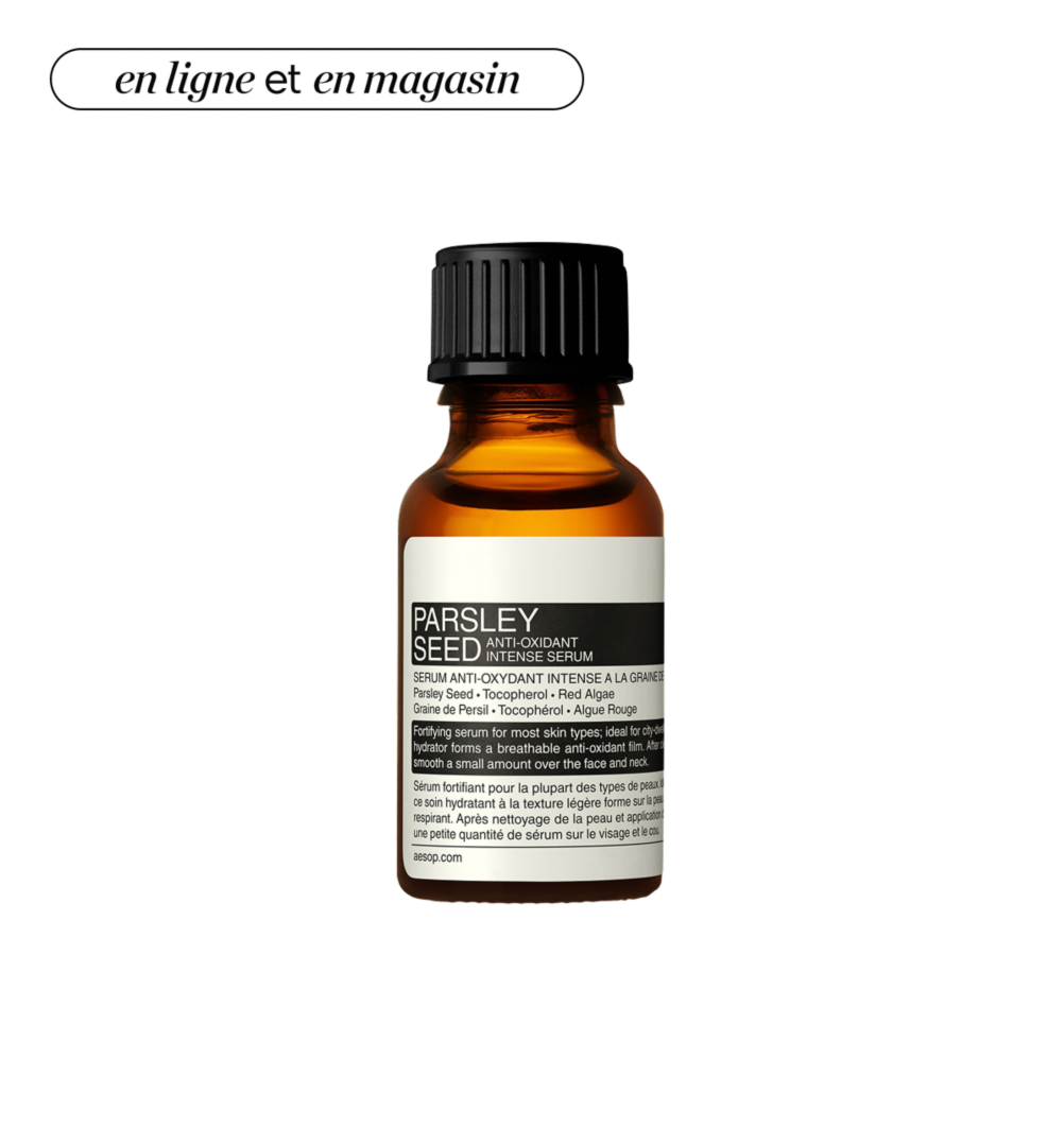 Un tube noir de crème de Aesop