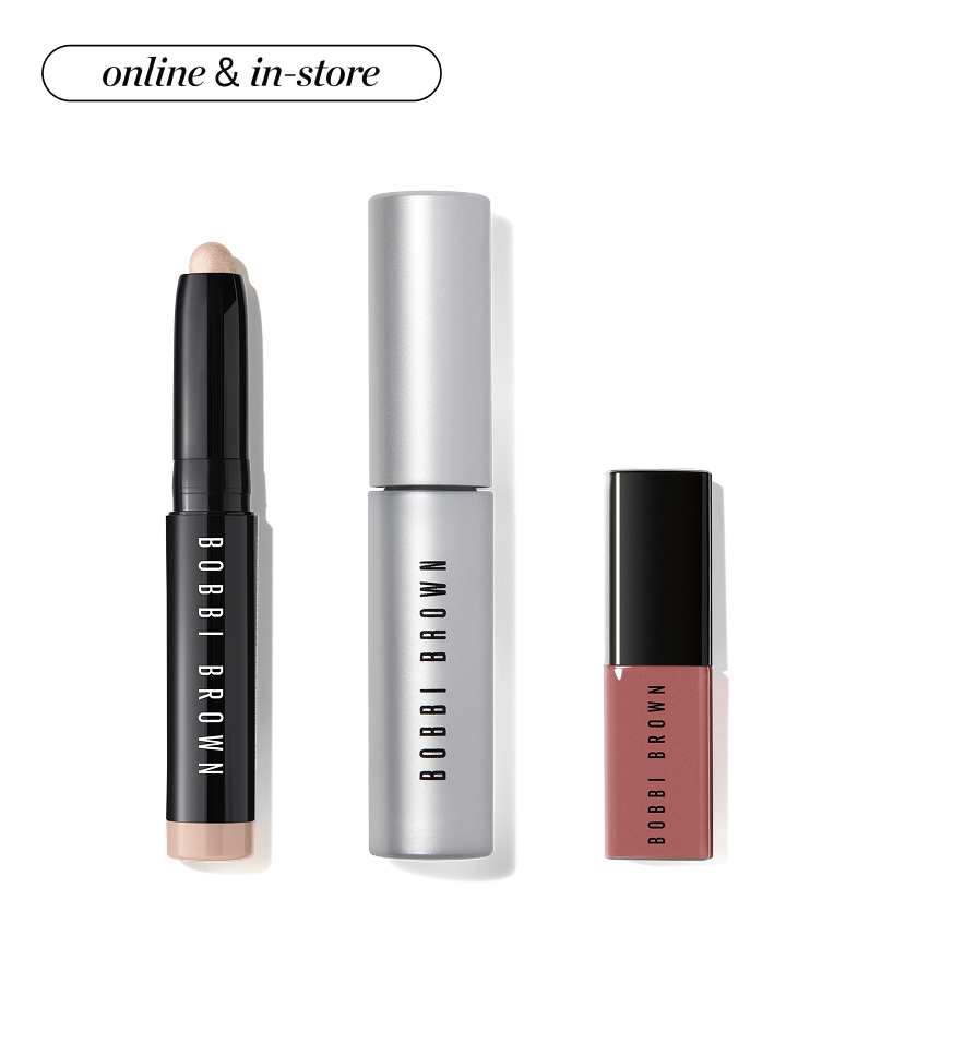 Three Bobbi Brown makeup products