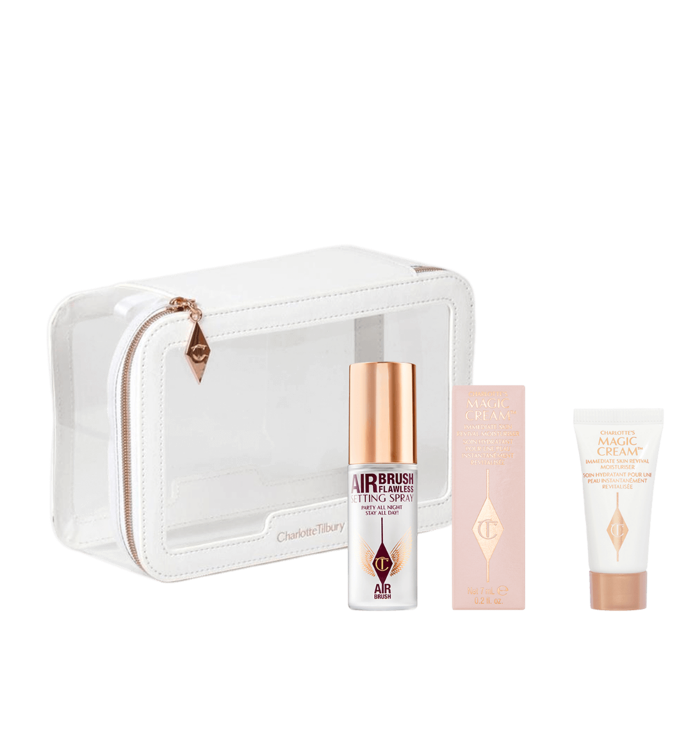 A variety of Charlotte Tilbury makeup samples